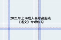 2021年上海成人高考高起點(diǎn)《語(yǔ)文》專項(xiàng)練習(xí)：字形